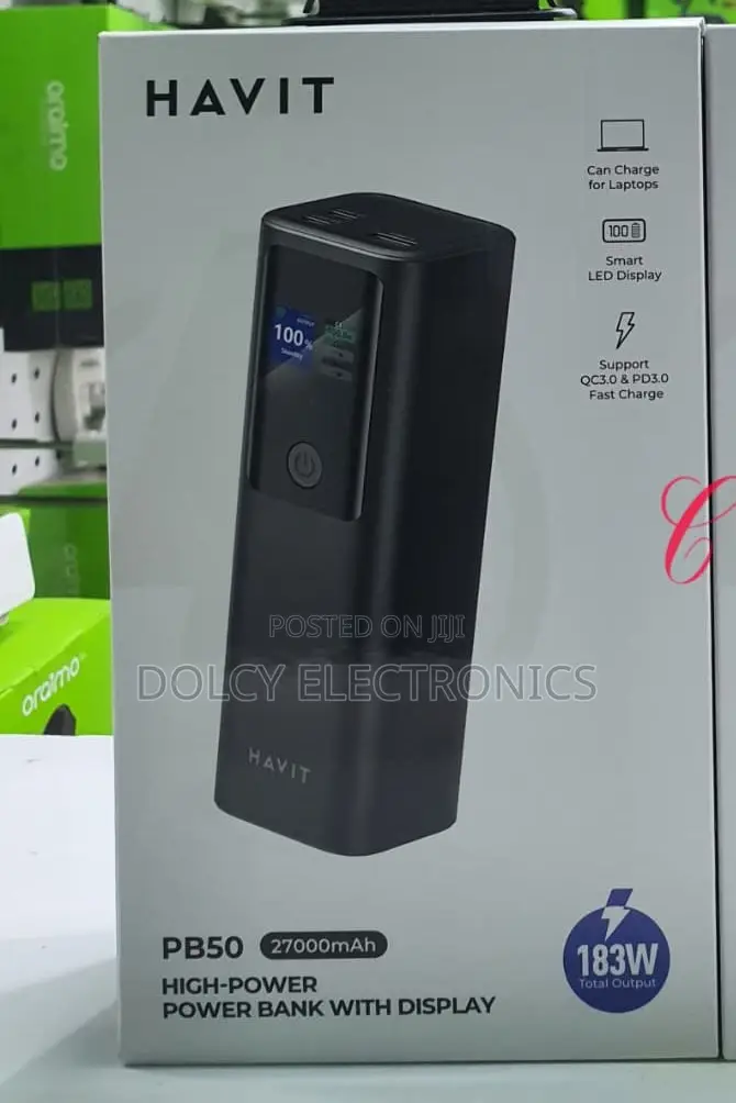 Havit Pb50 183w 27000mah Power Bank