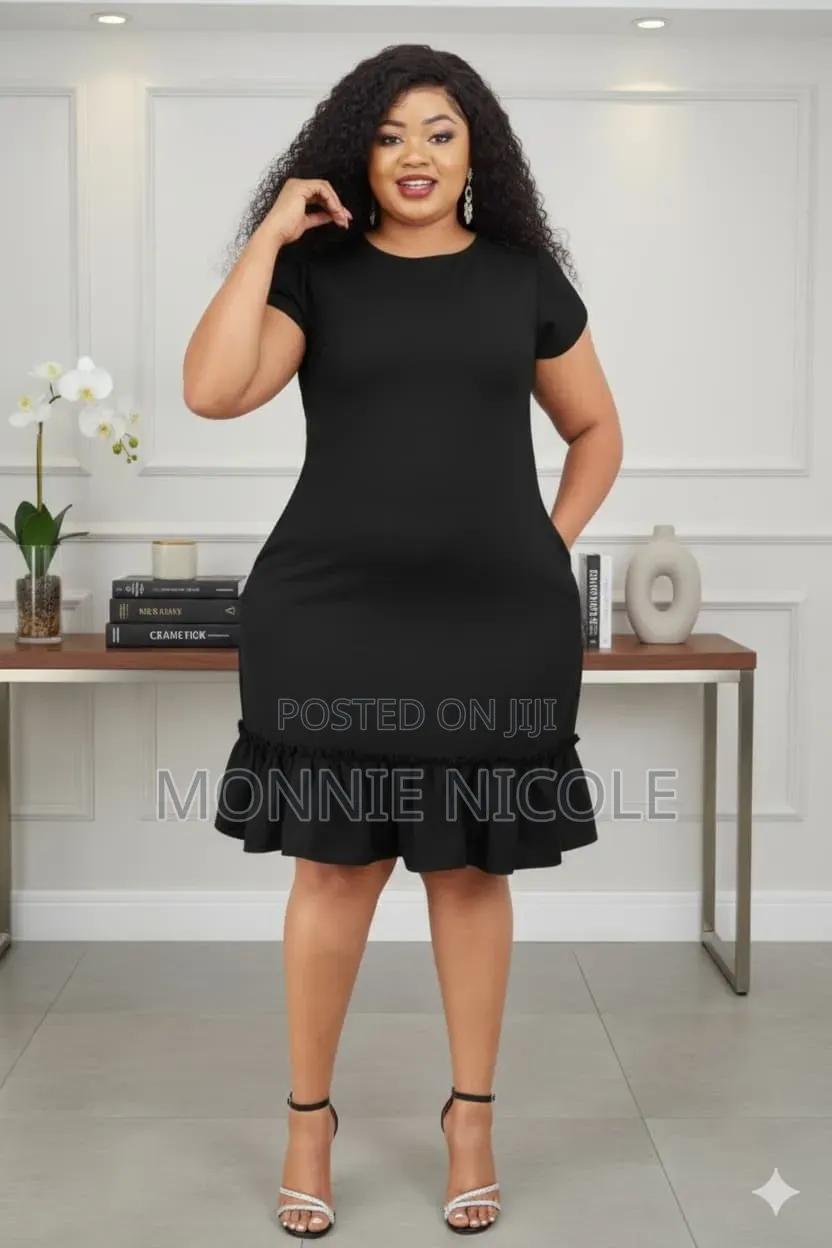 Isla Black Shift Dress, Funeral Dress