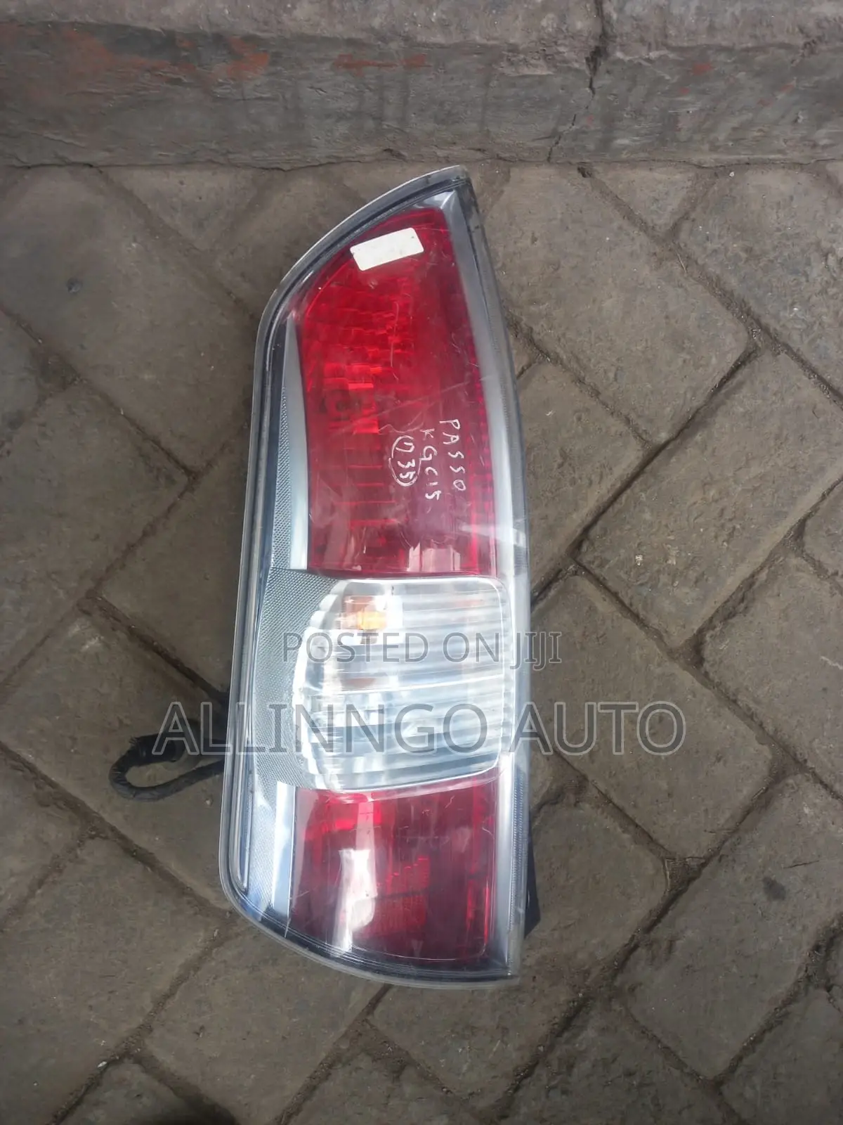 Toyota Passo Tailight