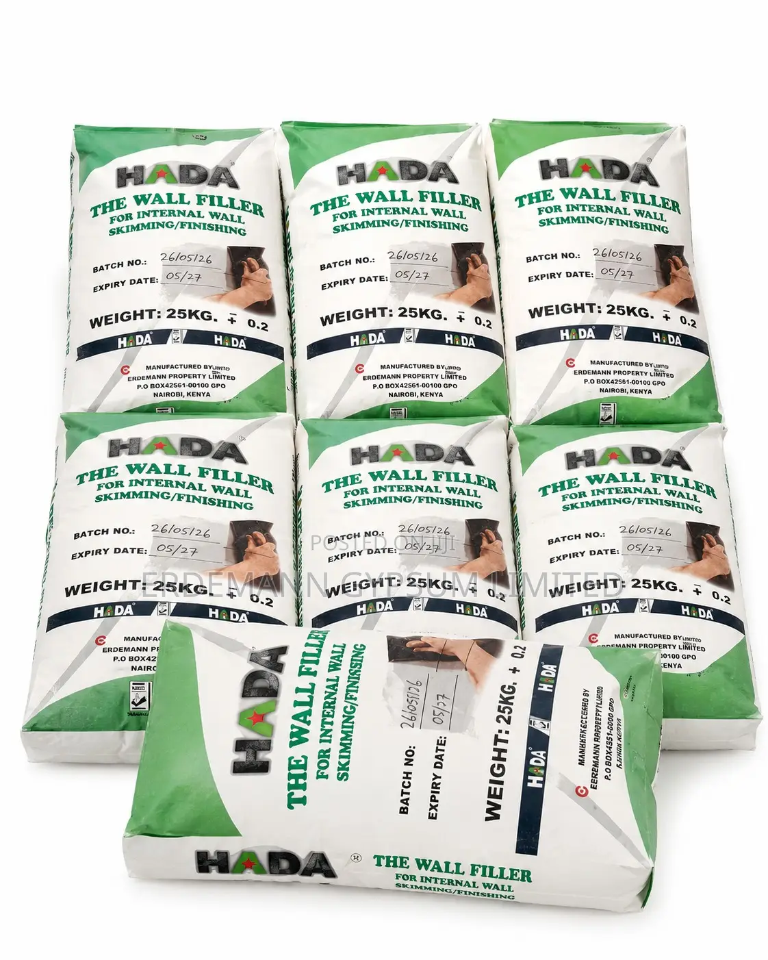 Hada Premium-Wall-Ceiling Skimming Filler -25kgs.