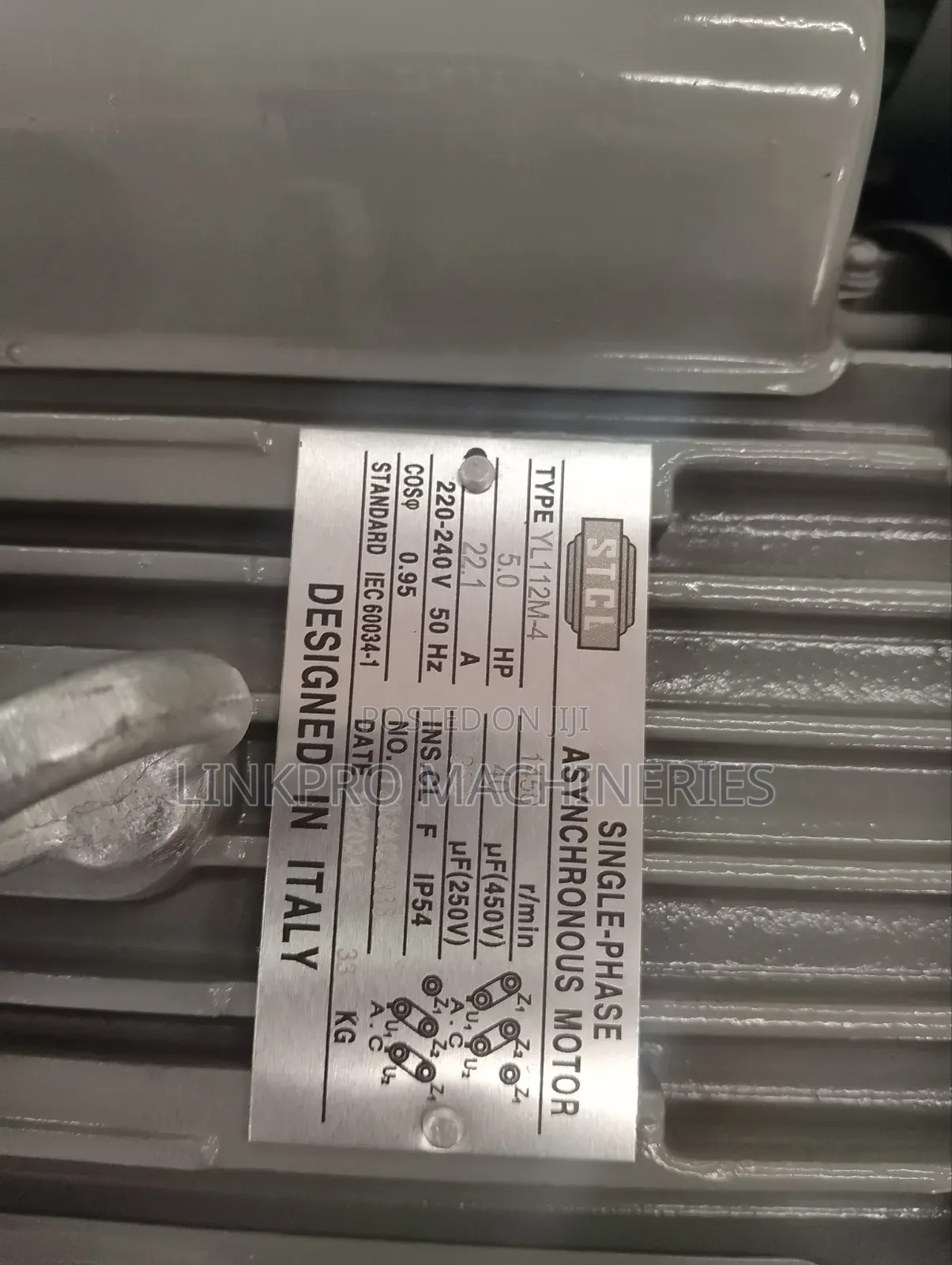 Stcl 5hp Low Speed Single Phase Motor
