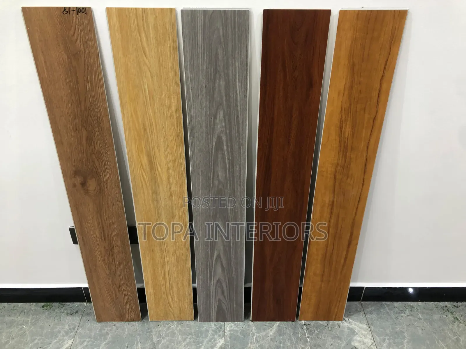 Wood Effect Interlocking SPC Flooring Laminate Carpets