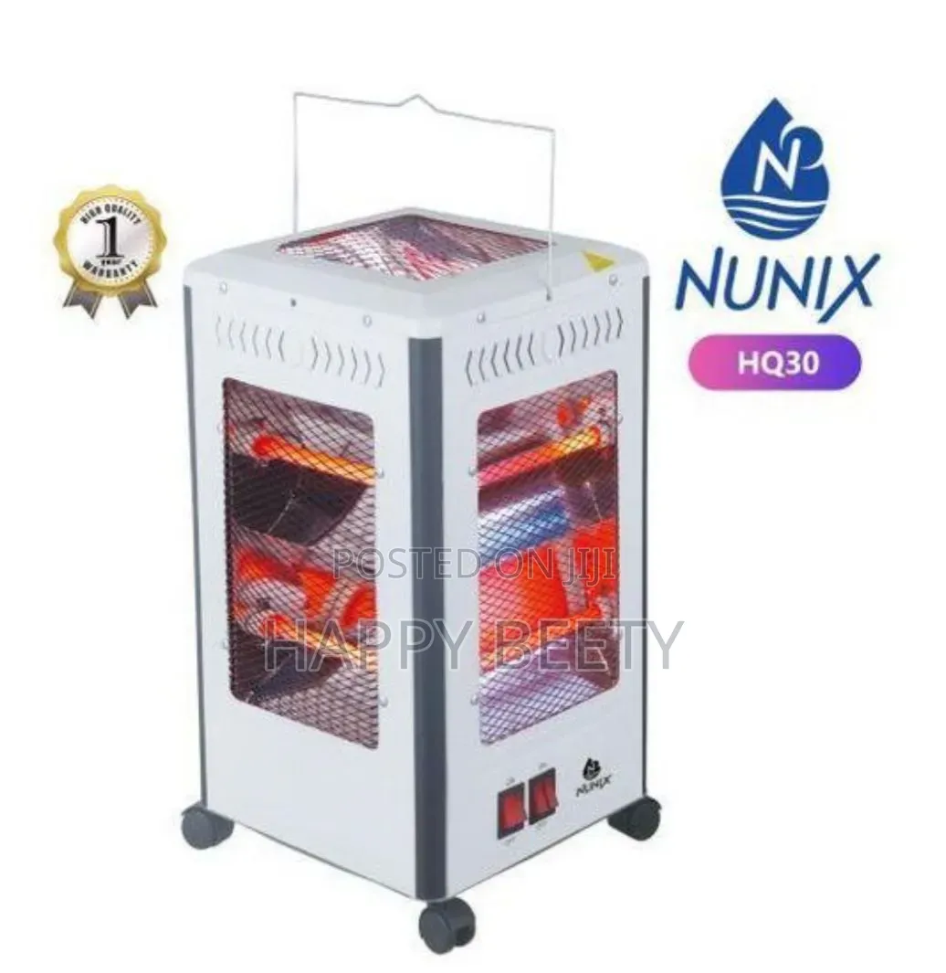 Nunix Hq-30 5-Sided) Quartz/Halogen Room Heater.
