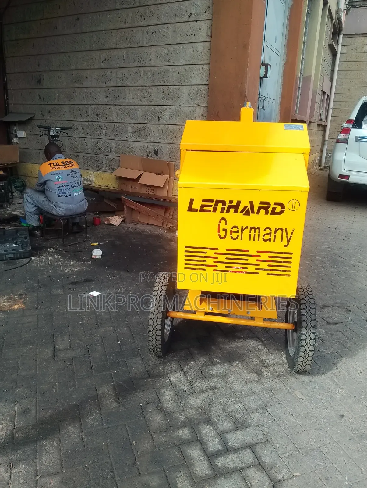 Lenhard Germany 350 Litres Diesel Concrete Mixer