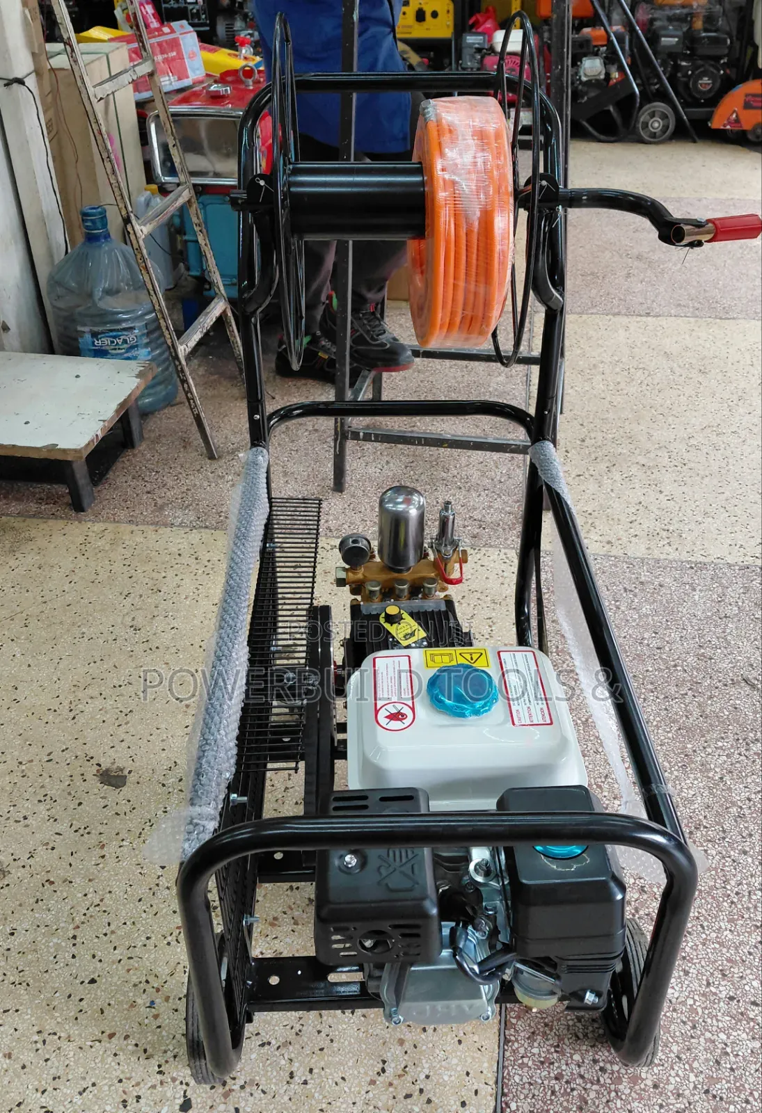Benford Uk Trolley Sprayer 8hp Engine 30m Pipe