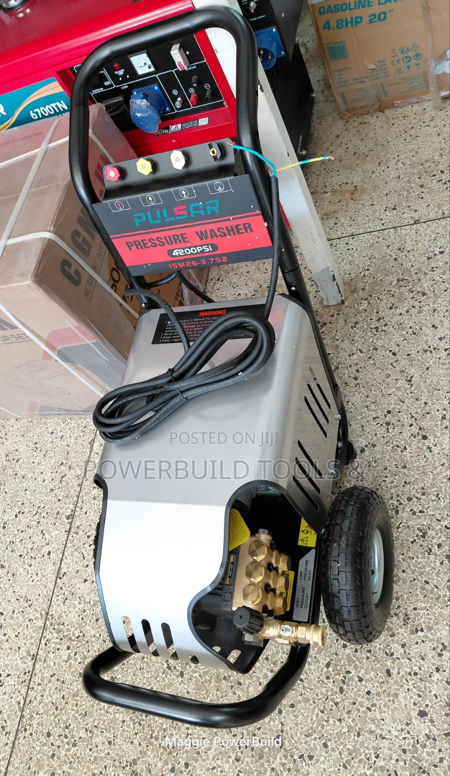 Pulsar 4200psi High-Pressure Washer 7.5hp Copper Motor