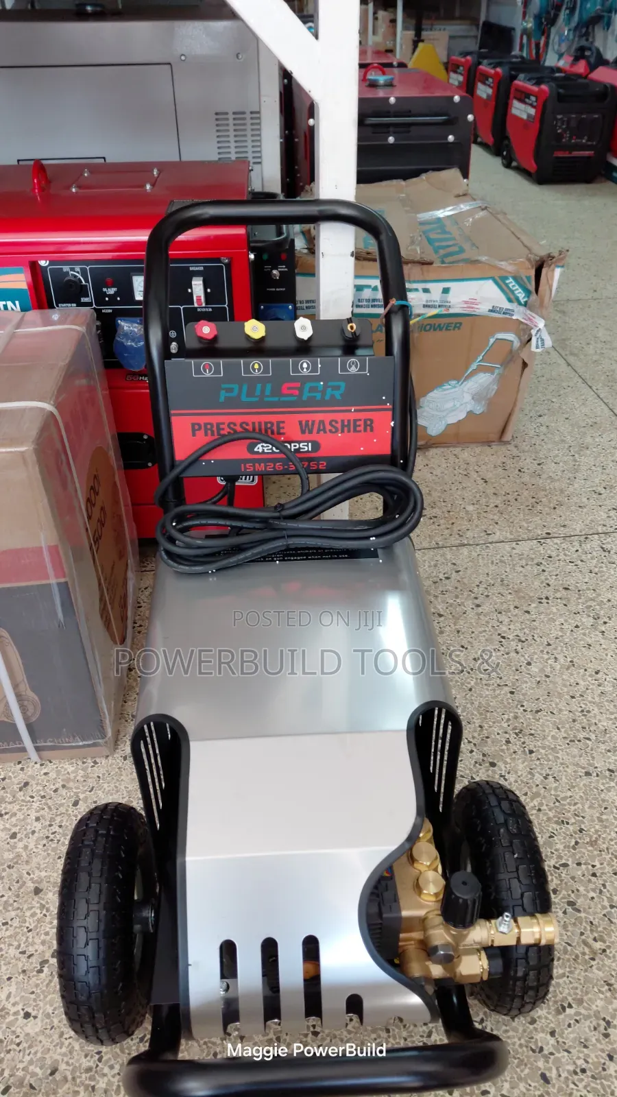 Pulsar 4200psi High-Pressure Washer 7.5hp Copper Motor