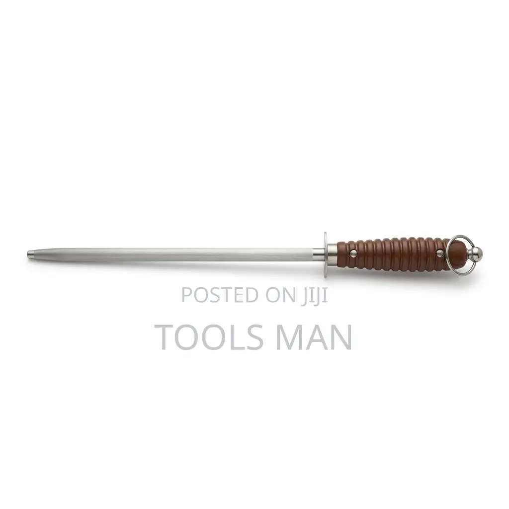 Honing Steel Rod,Knife Sharpener.Butcher Sharpening Blade.Razor Sharp