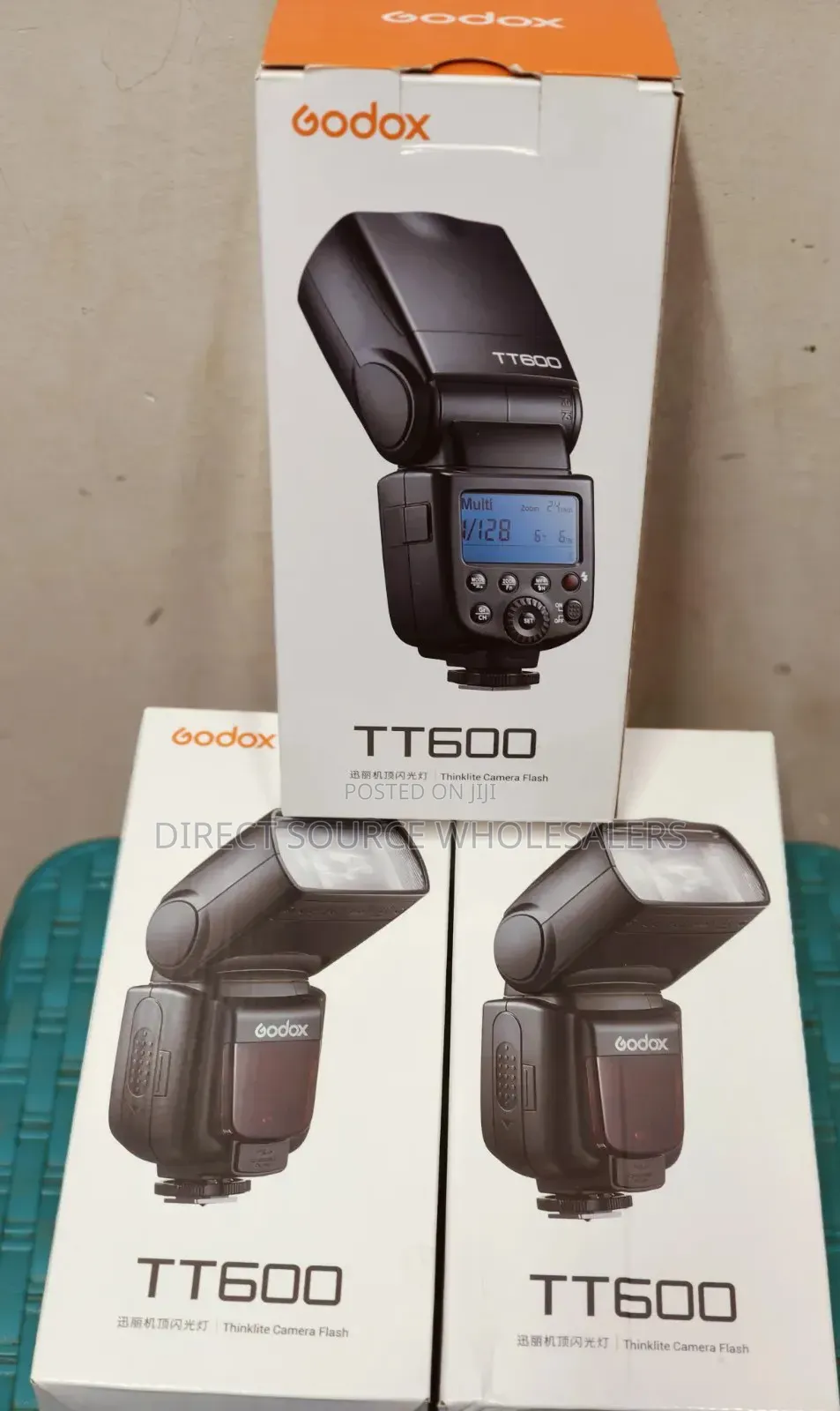 Godox Tt600 Wireless Speedlite Flash for DSLR Cameras