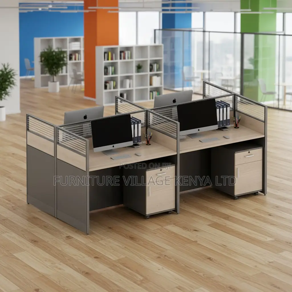 4-Way Office Workstation