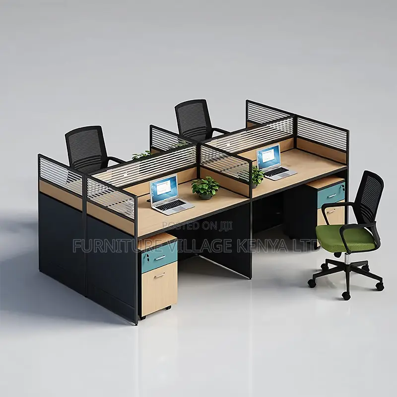 4-Way Office Workstation