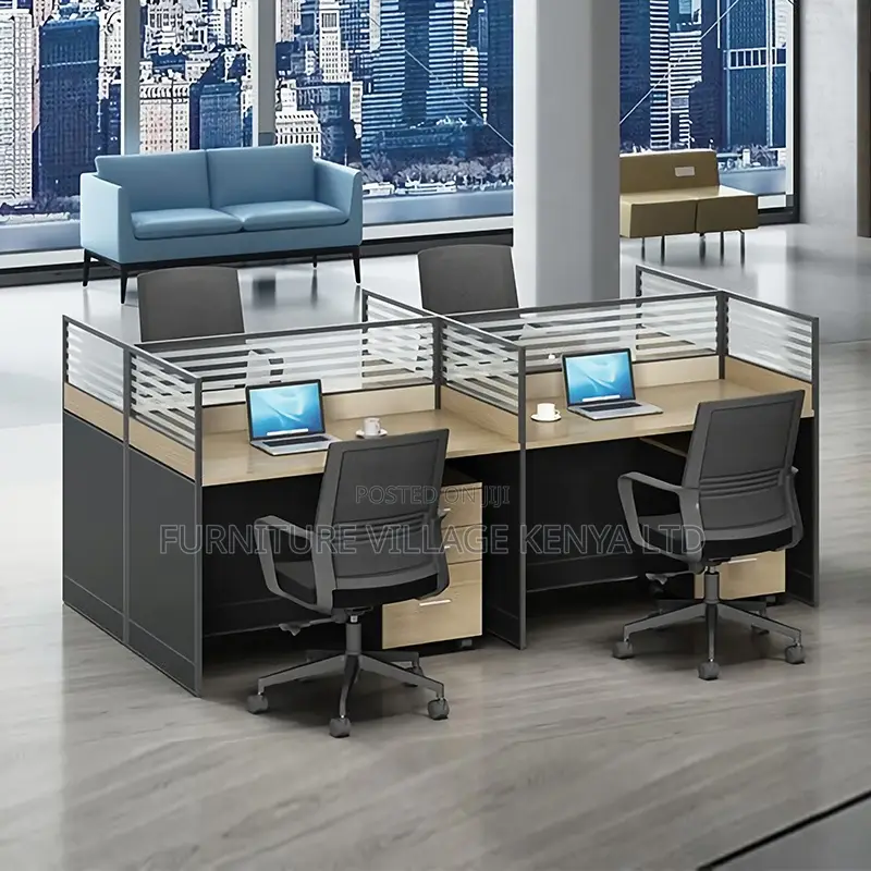4-Way Office Workstation