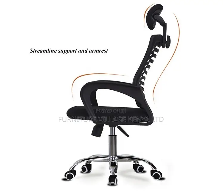 Headrest Mesh Office Chair