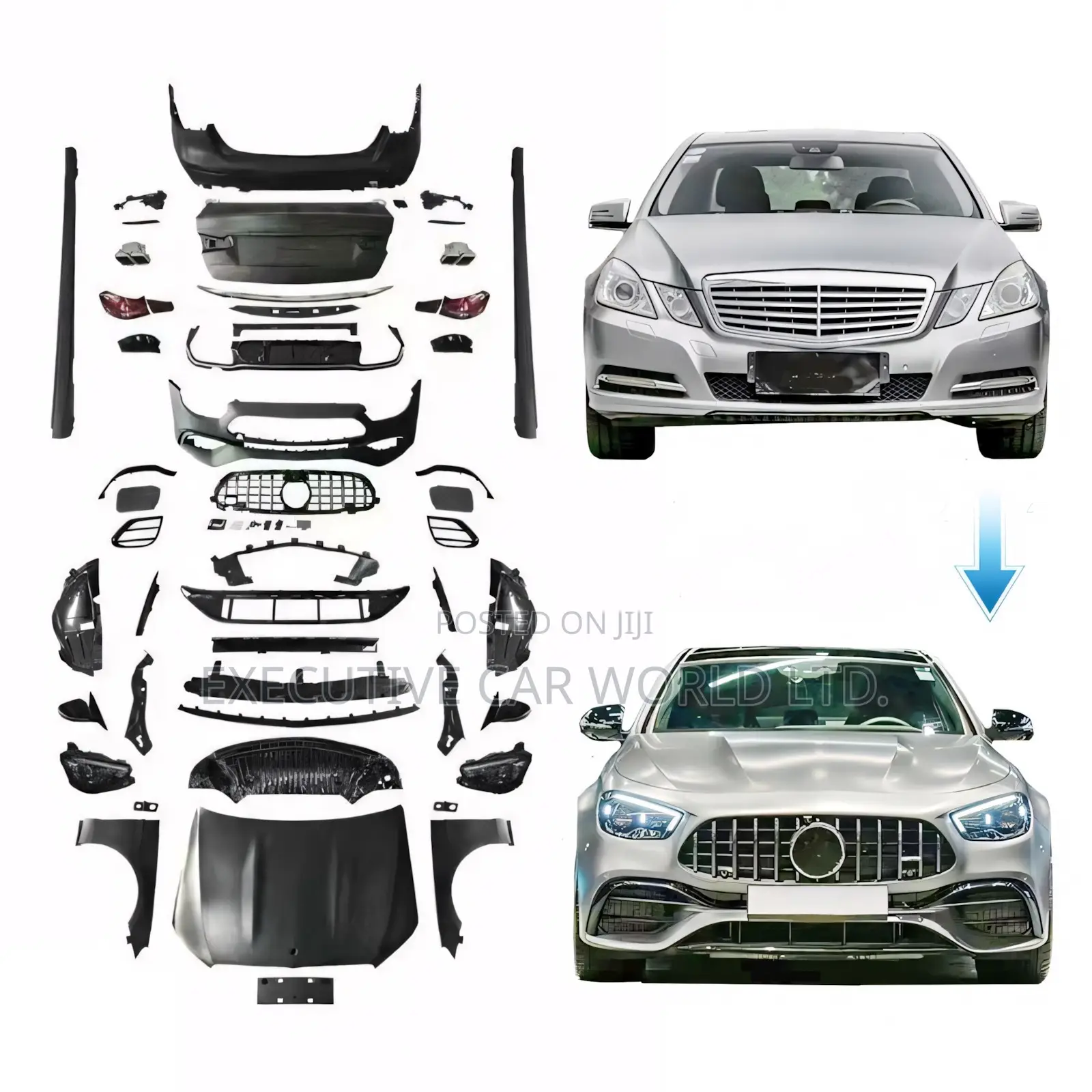 Mercedes-benz E-class W212 To W213 Facelift Kit