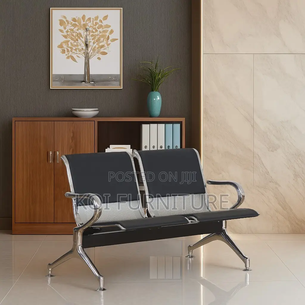 Office Benches; Two Seaters Leather Reception Offices Front Benches