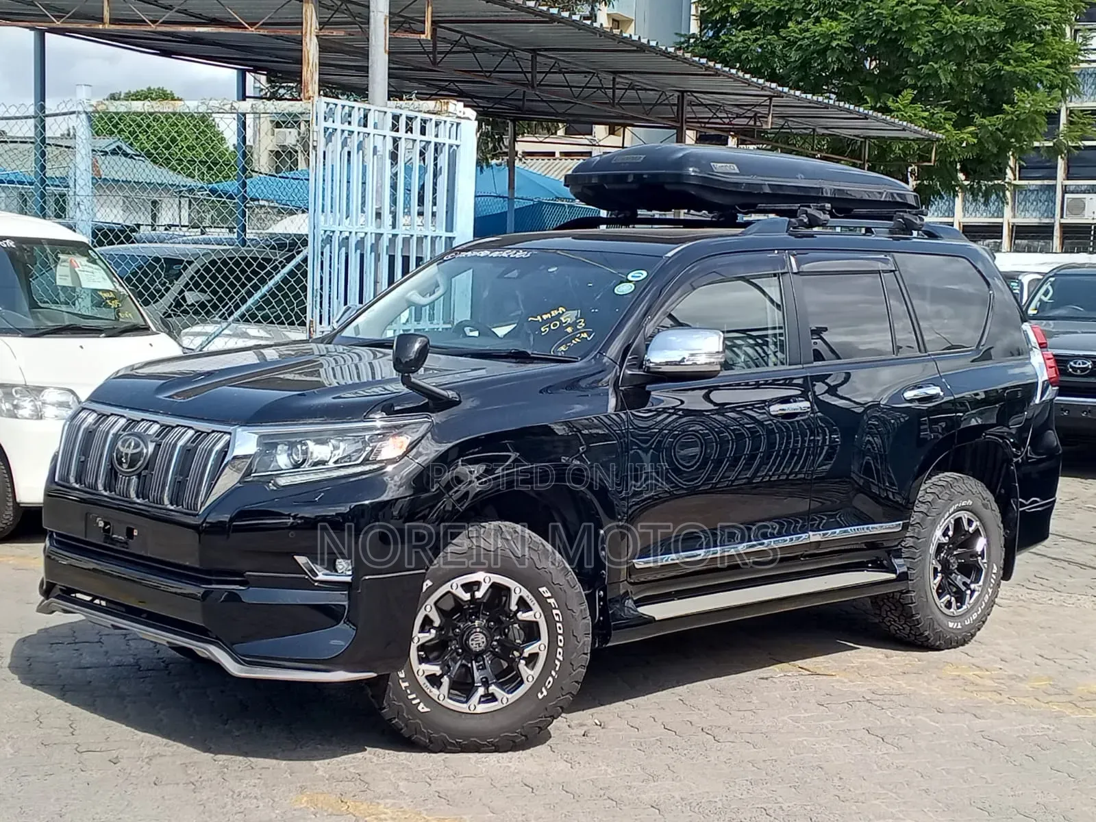 Toyota Land Cruiser Prado 2.8 2019 Matt Black