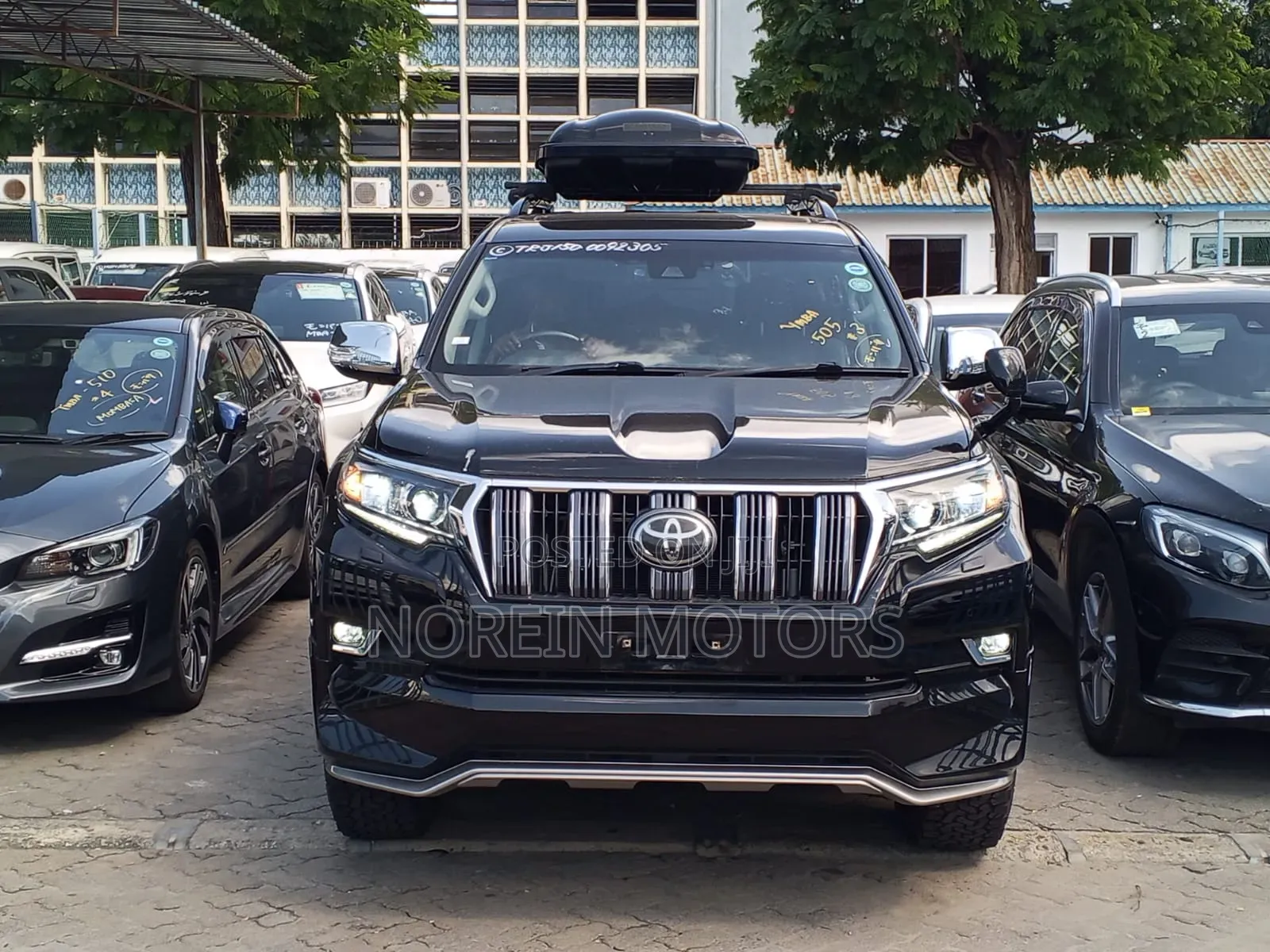 Toyota Land Cruiser Prado 2.8 2019 Matt Black