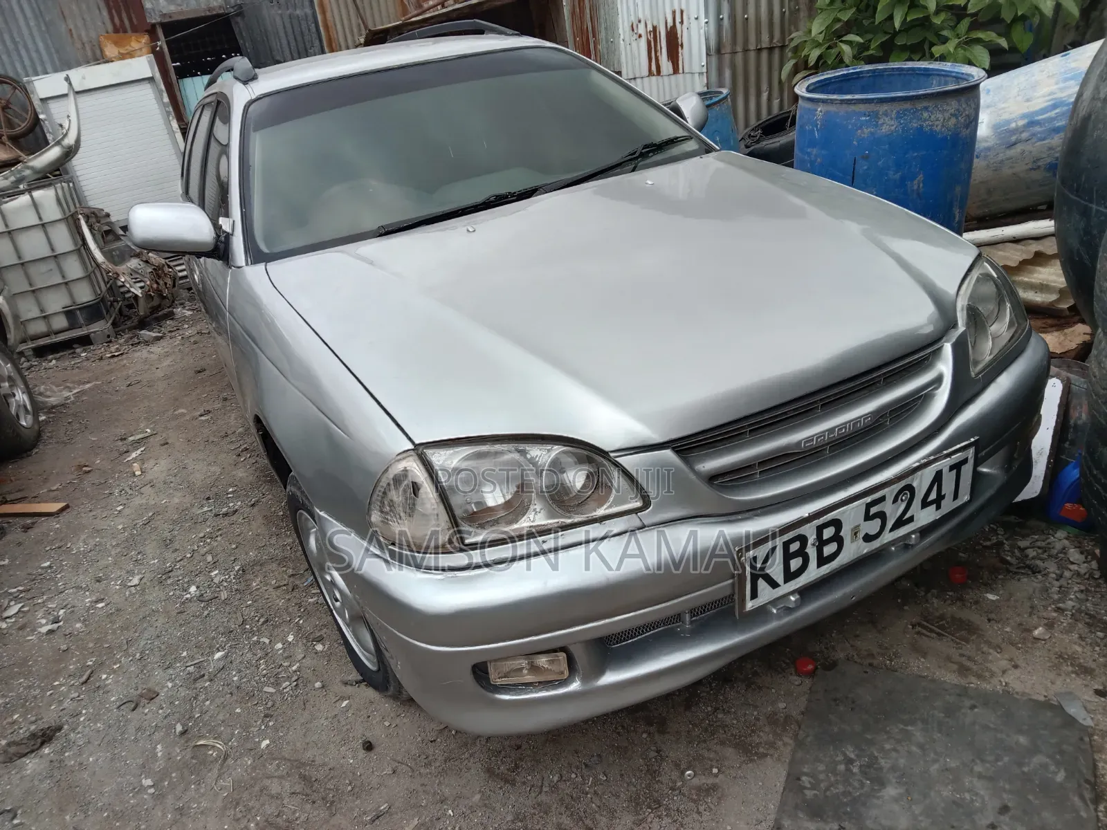 Toyota Caldina 2003 Silver