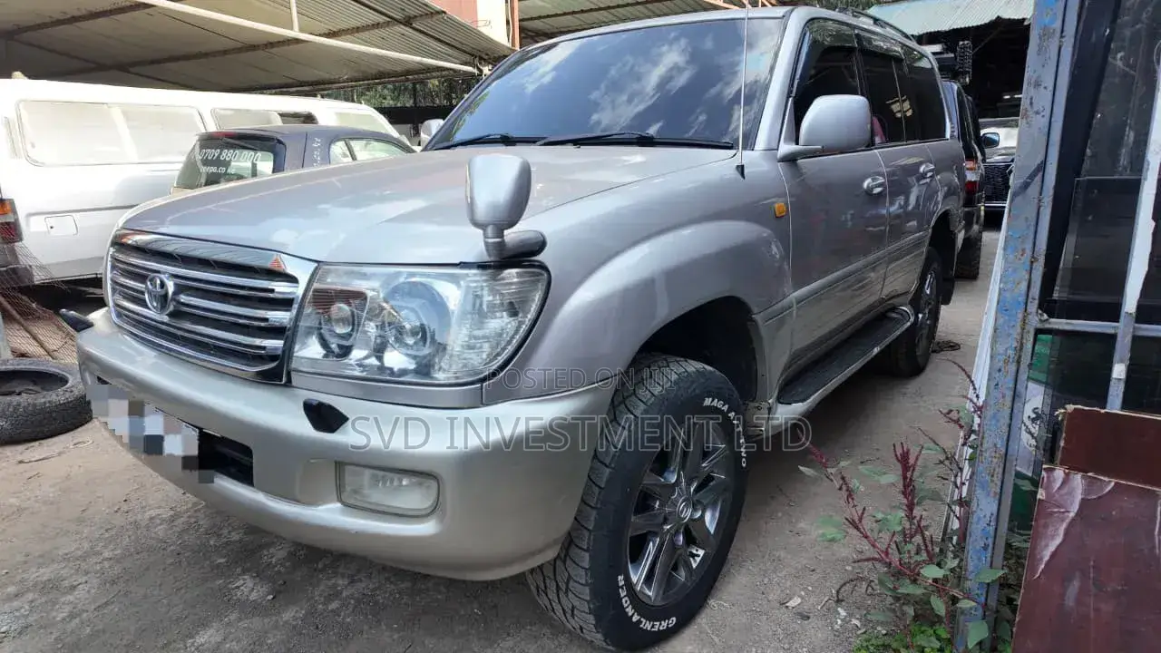 Toyota Land Cruiser 2005 Gray