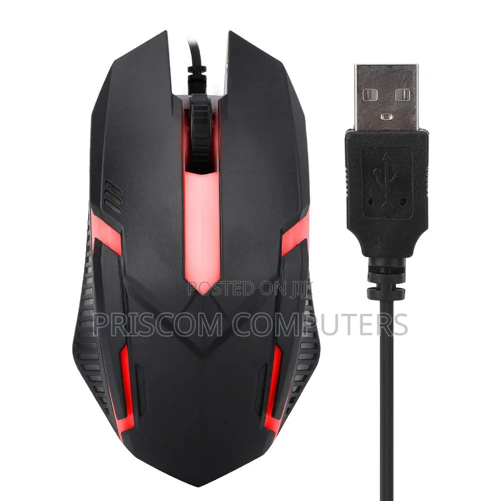 Biagji Gaming Mouse Mt-369u With 1200 Dpi and RGB Lighting