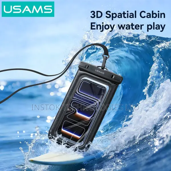 Usams Yd017 7.2-Inch Air-Cushioned Phone Waterproof Bag