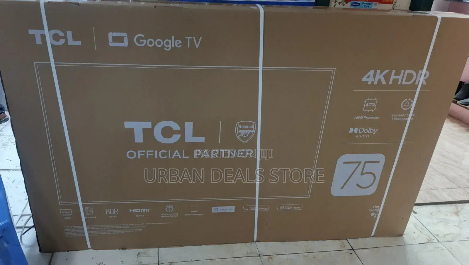 TCL 75" T6c Qled Smart Tv