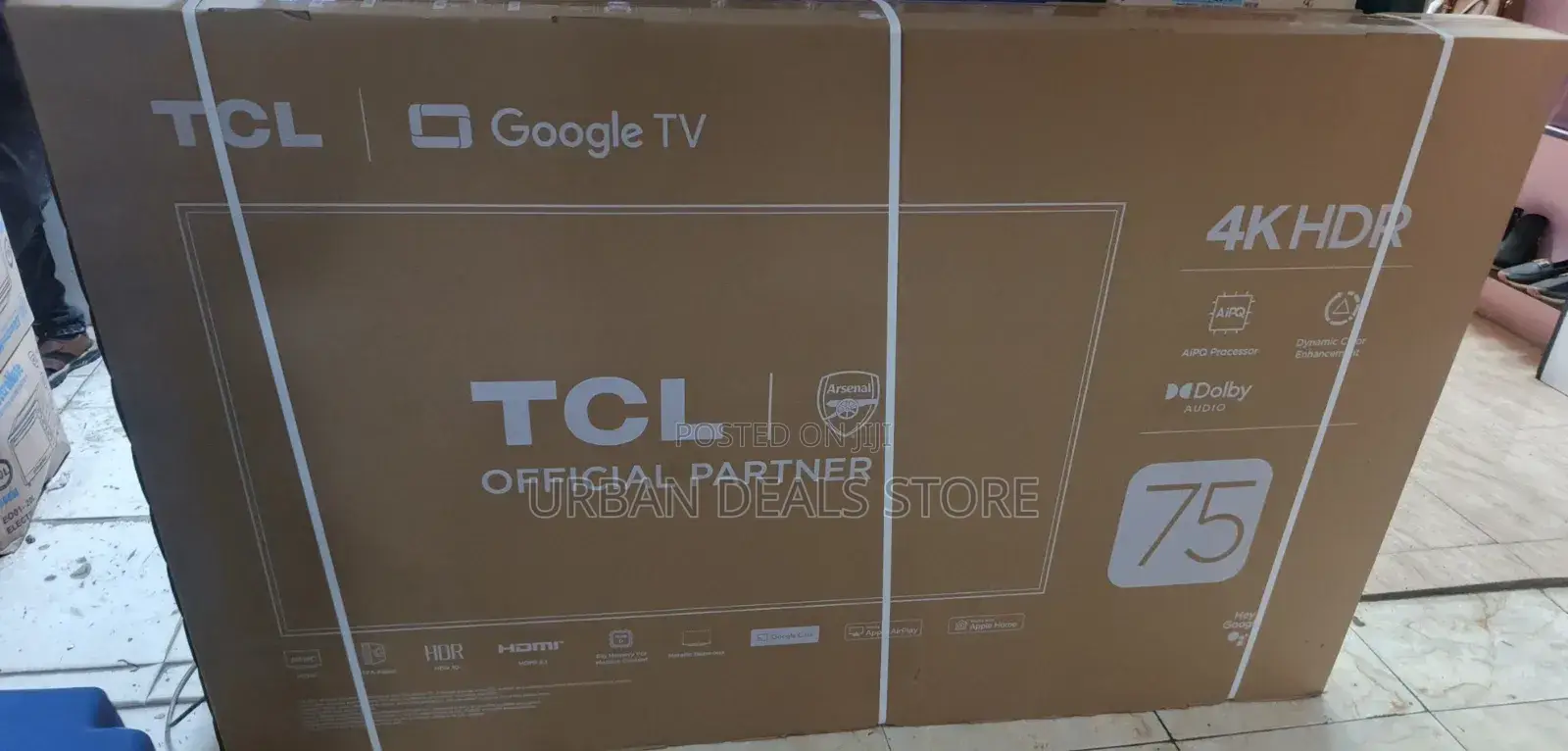 TCL 75" T6c Qled Smart Tv