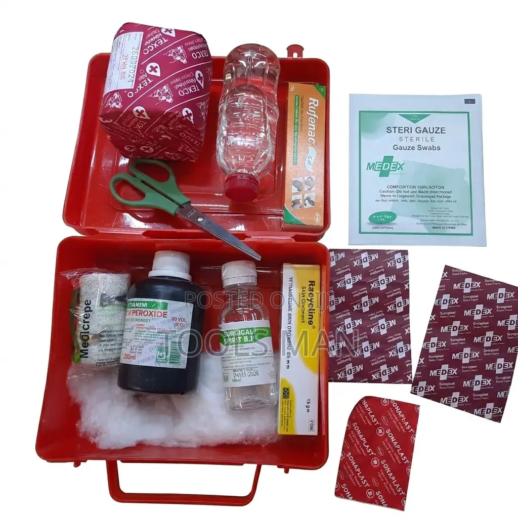 Complete First Aid Kit Box for Site, Home, Office PSV – Emergency