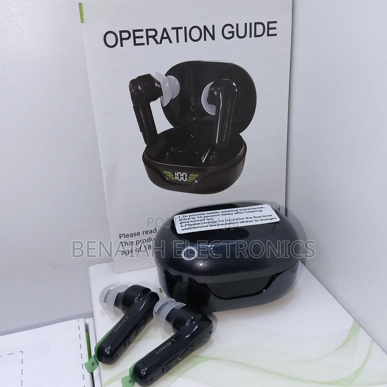 Hearing Aids With Charging Case No Batteries Needed