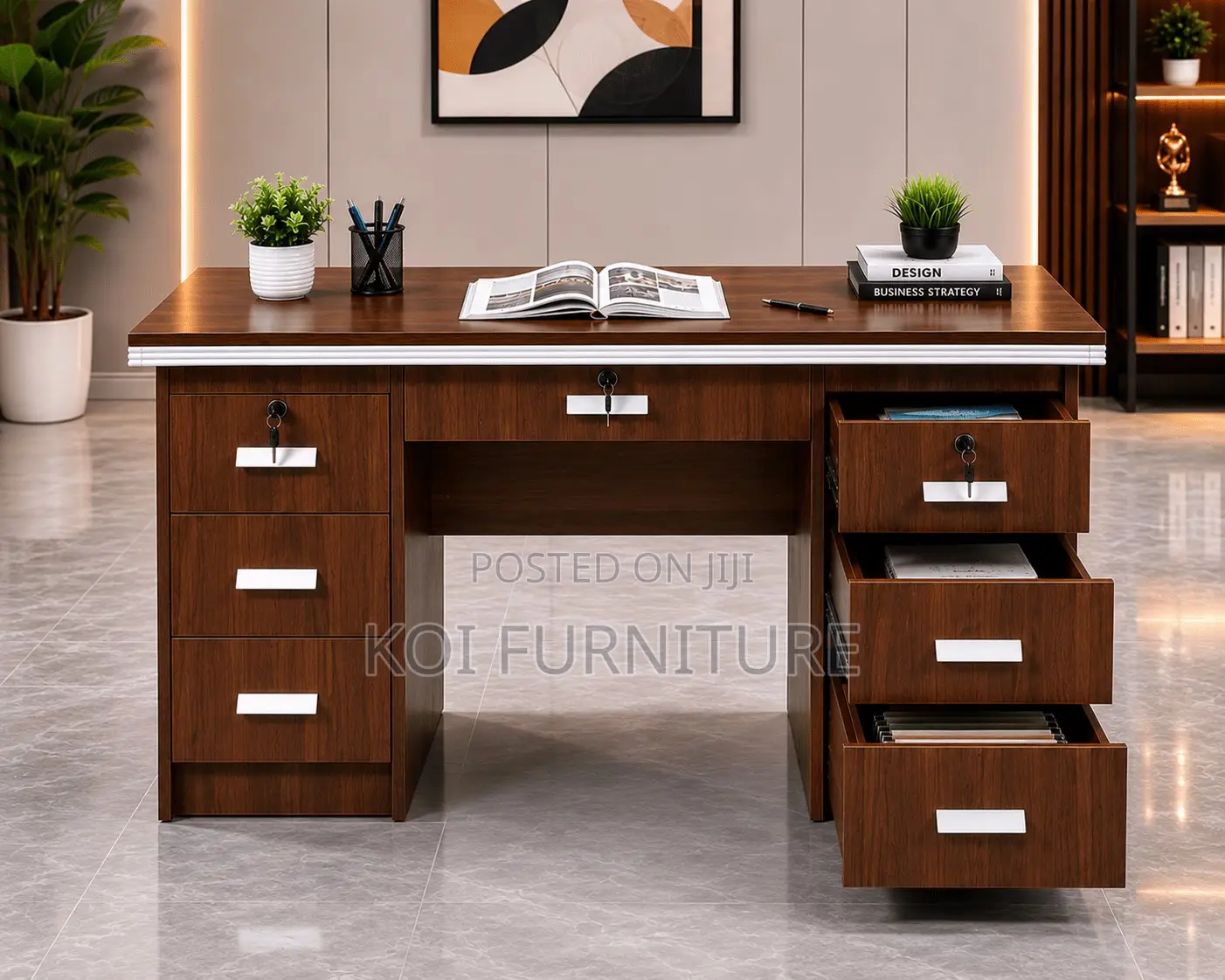 Office Desk; 1.2 Meters Executive Home Offices Pc Top Desks