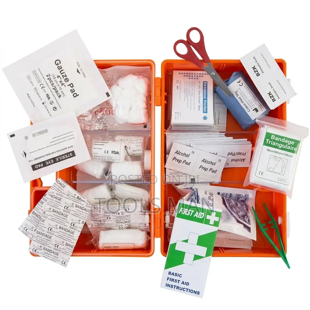 Complete First Aid Kit - Osha Compliant Box for Home, Office PSV