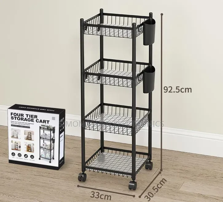 4-Tier Multifunctional Storage Rack