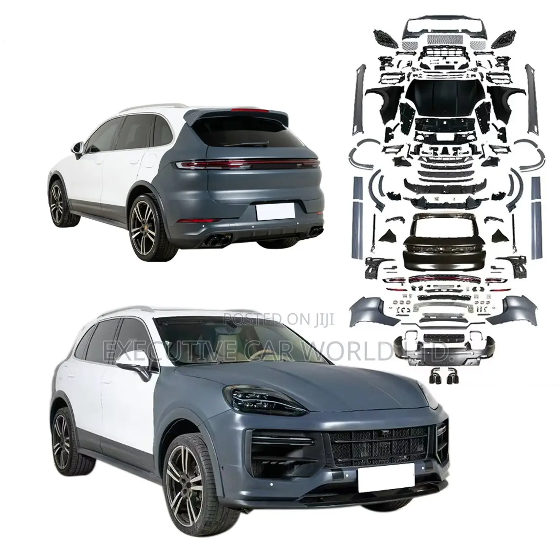 Porsche Cayenne 958 to 9y0 Facelift Kit