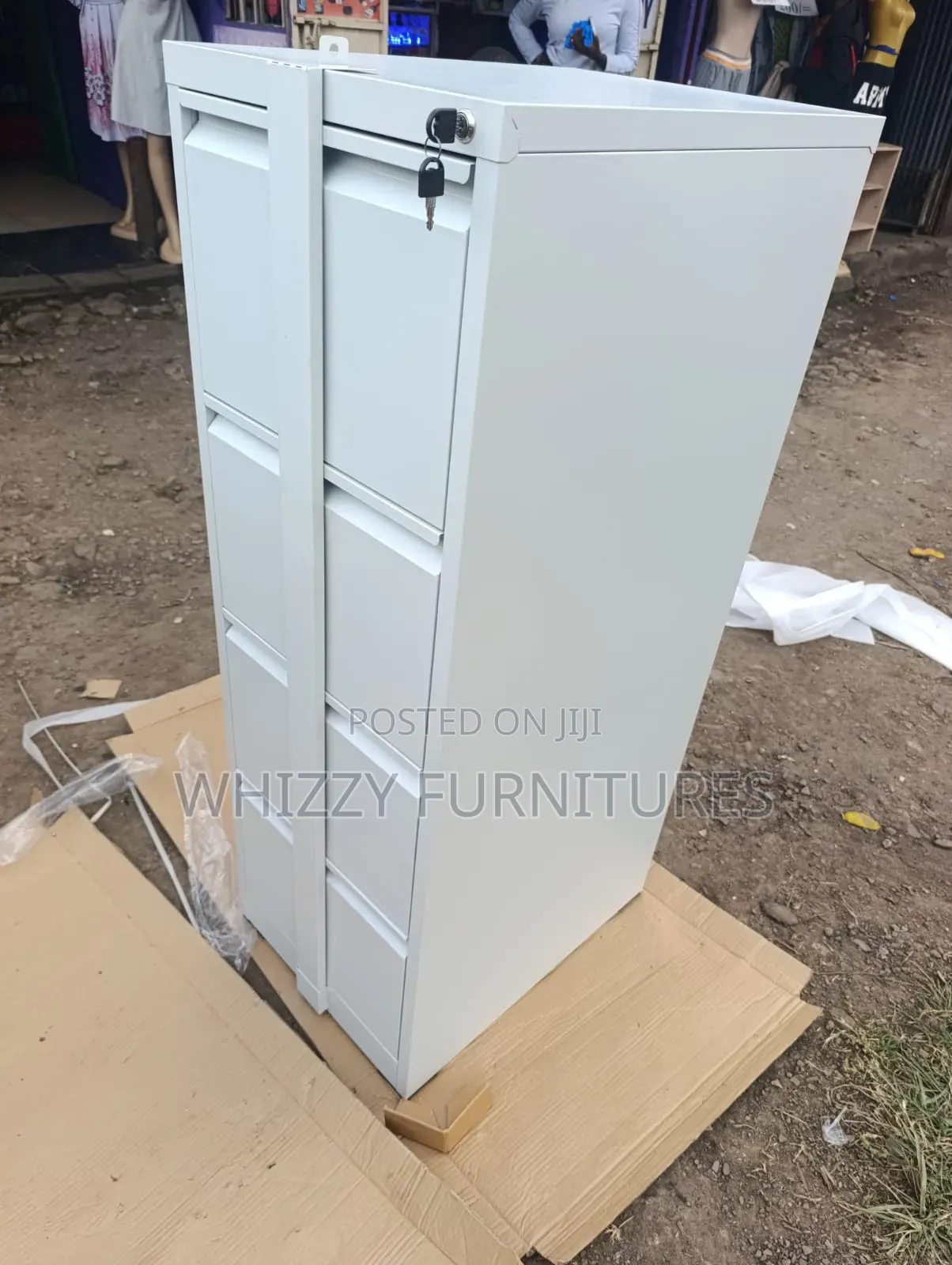 File Cabinet With Locking Mechanism