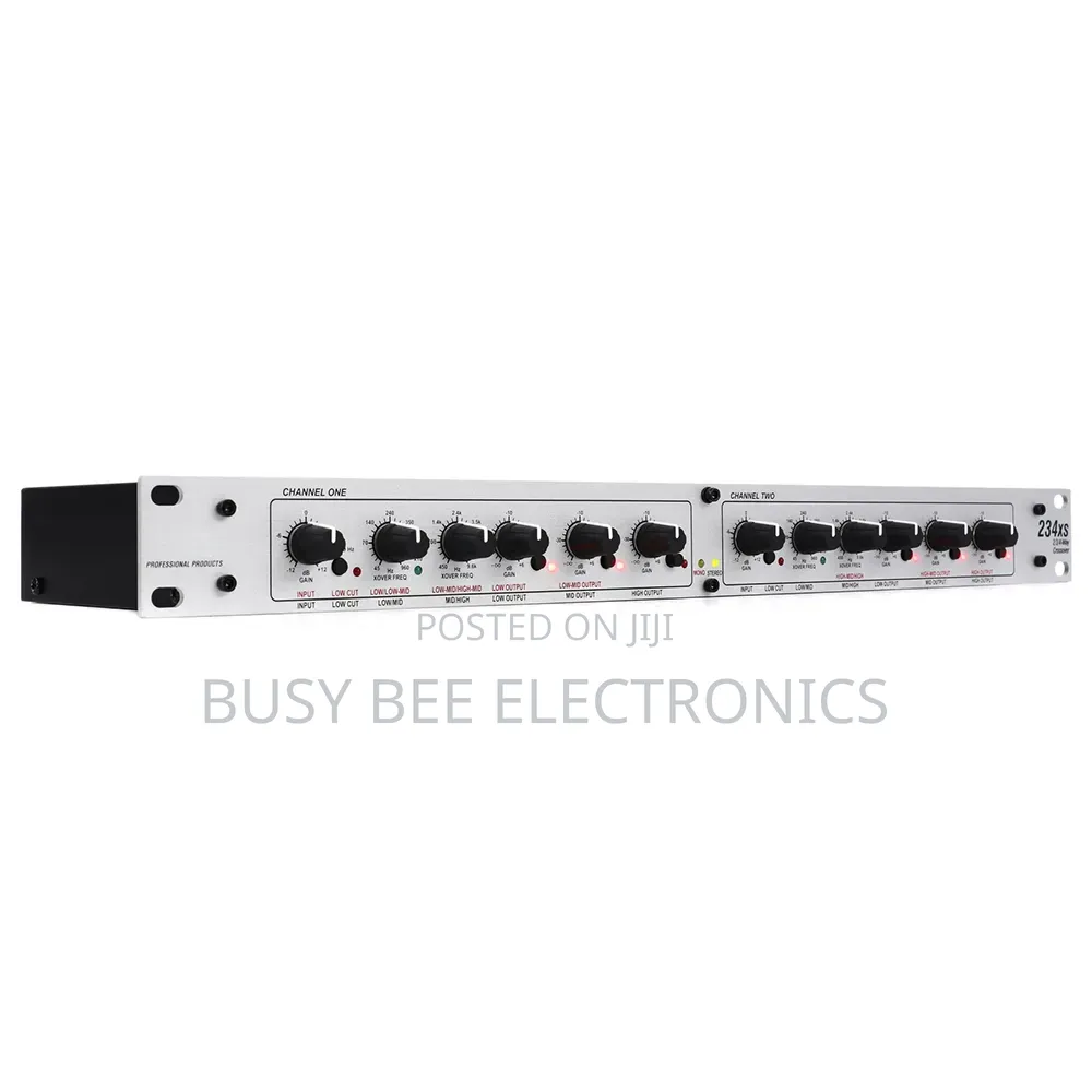 DBX 234s Professional Audio Stereo 2/3-Way, Mono 4-Way Crossover