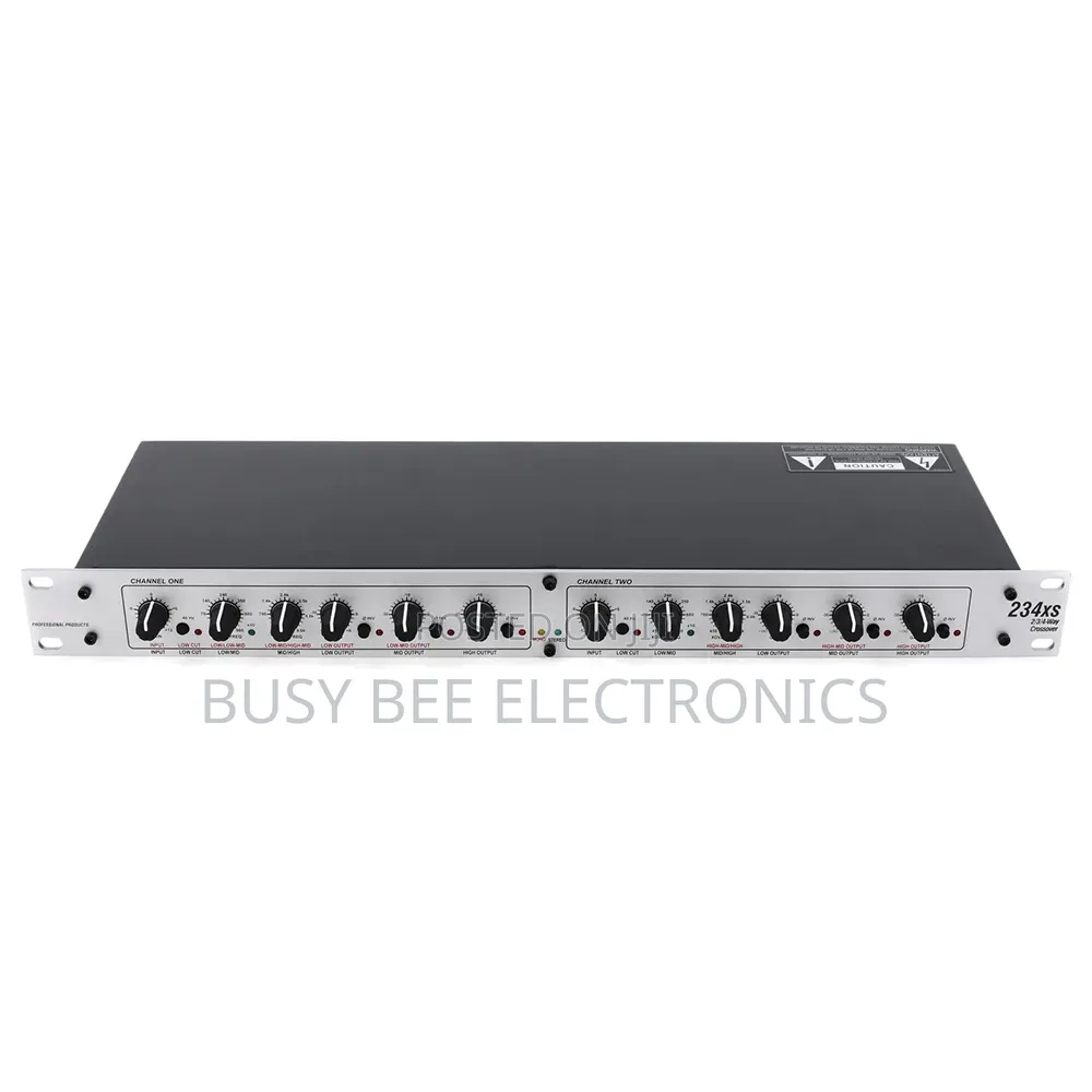 DBX 234s Professional Audio Stereo 2/3-Way, Mono 4-Way Crossover