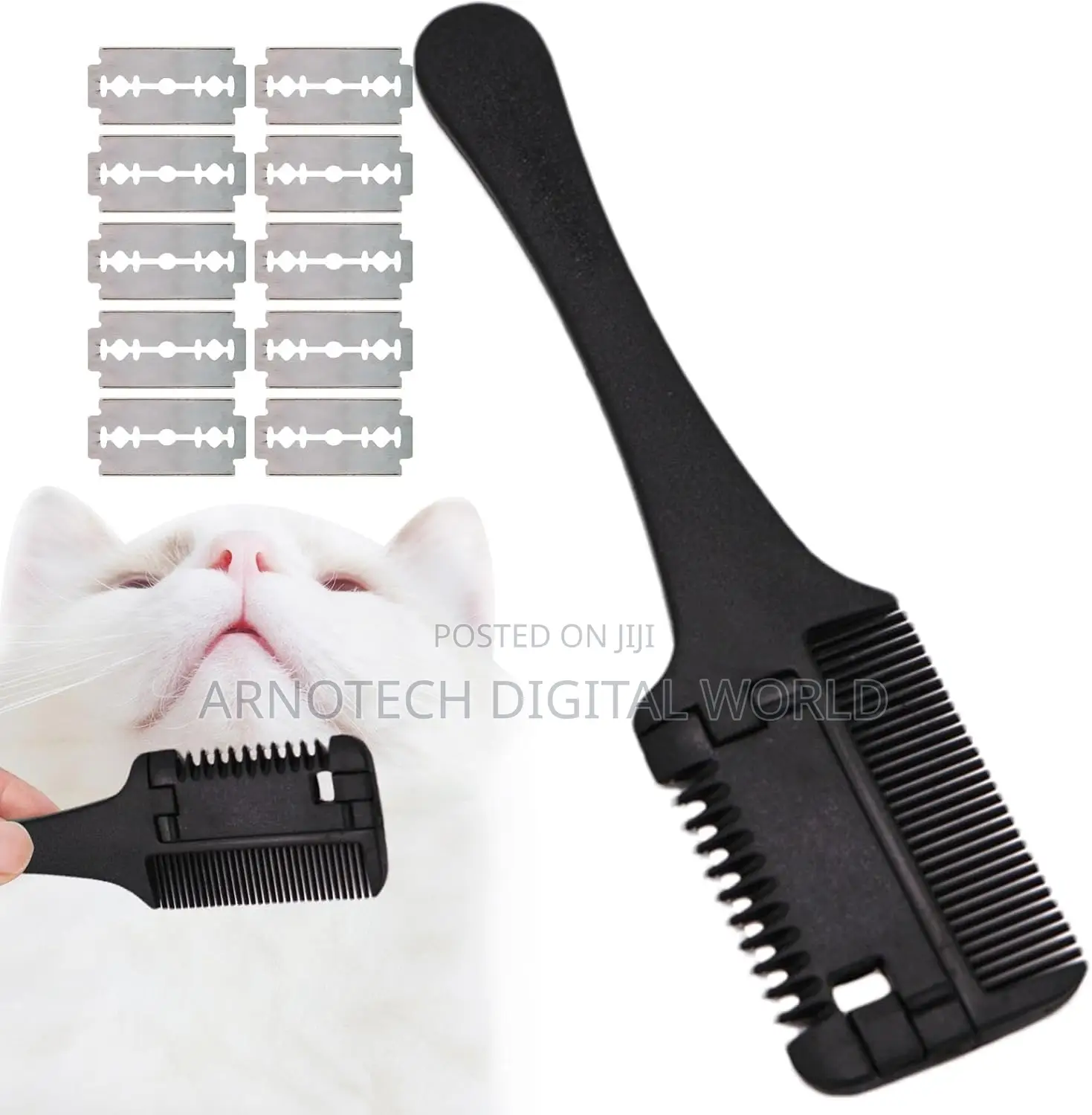 Hair Trimmer Grooming Comb for Dog Cat