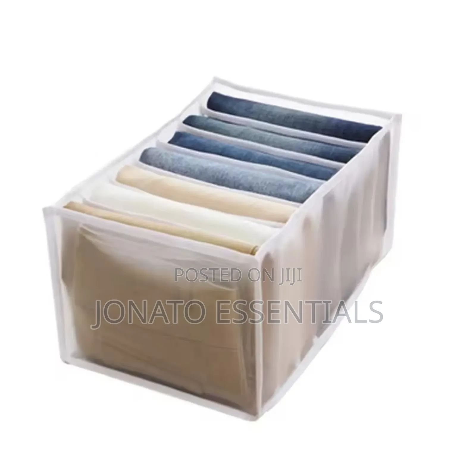 Wardrobe Clothes Organizer Mesh Box for Jeans Trousers