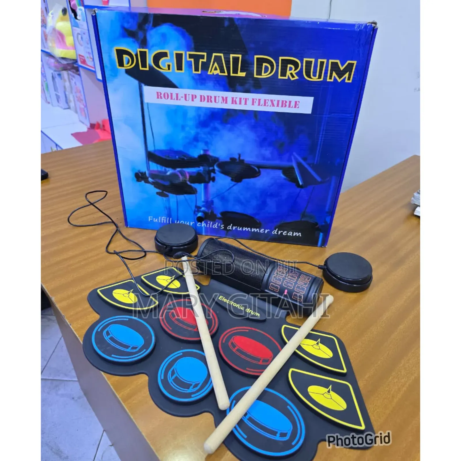 Kids Electric Drum Set