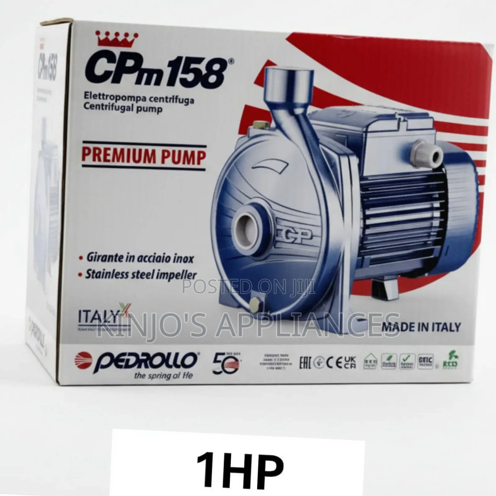 Pedrollo Centrifugal Pump Cpm158