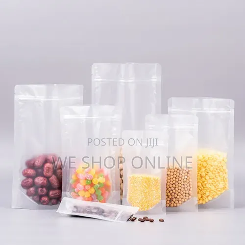 15×22cm Matte Finish Stand Up Pouch Bags With Ziplock,50pcs