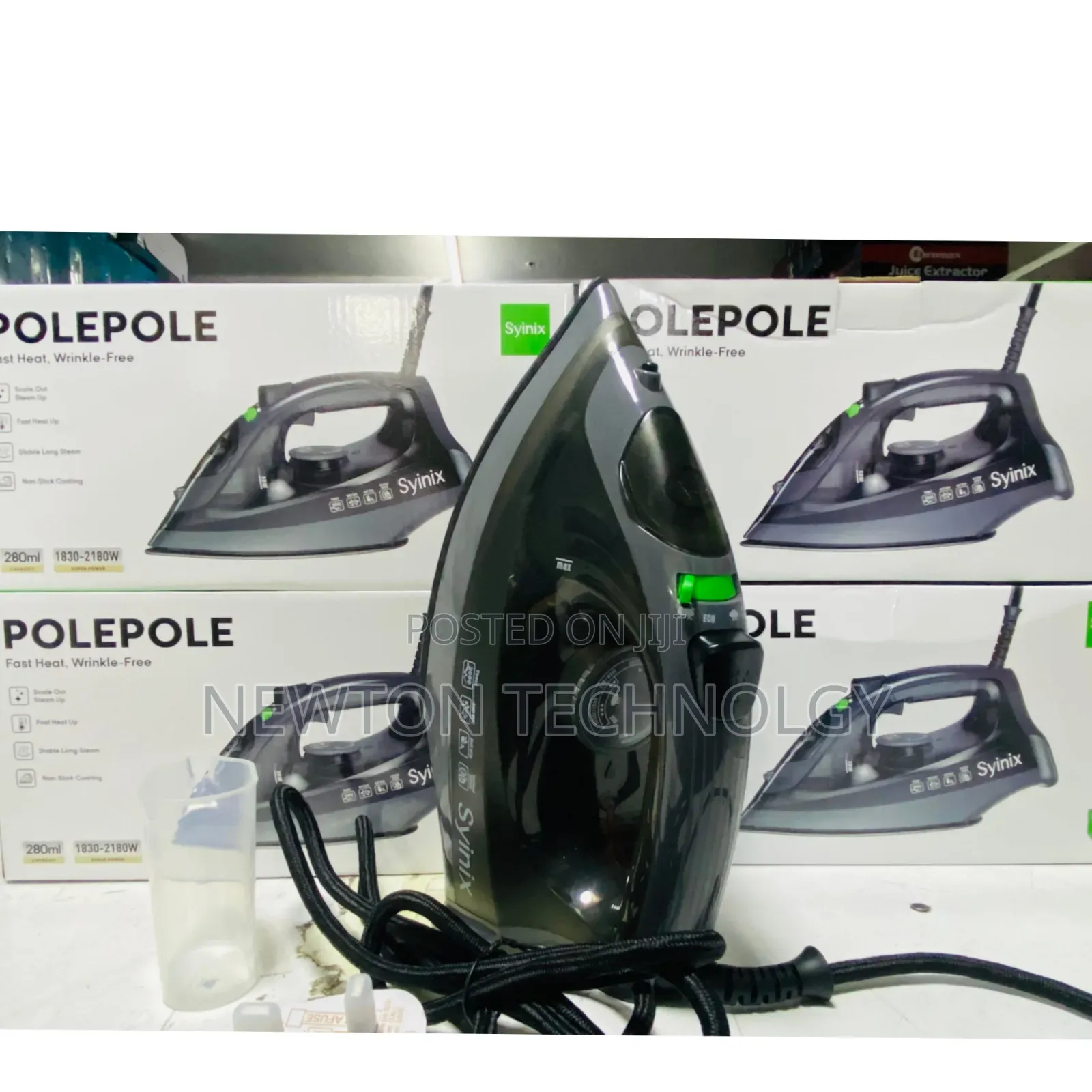 Syinix Steam Iron (1005) Restocked