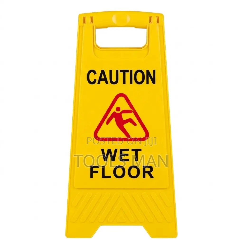 Durable Caution Wet Floor A-frame Safety Sign