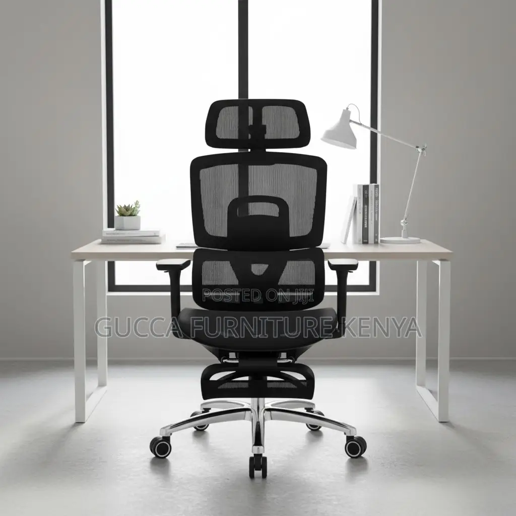 Orthopedic Mesh Seat With Footrest