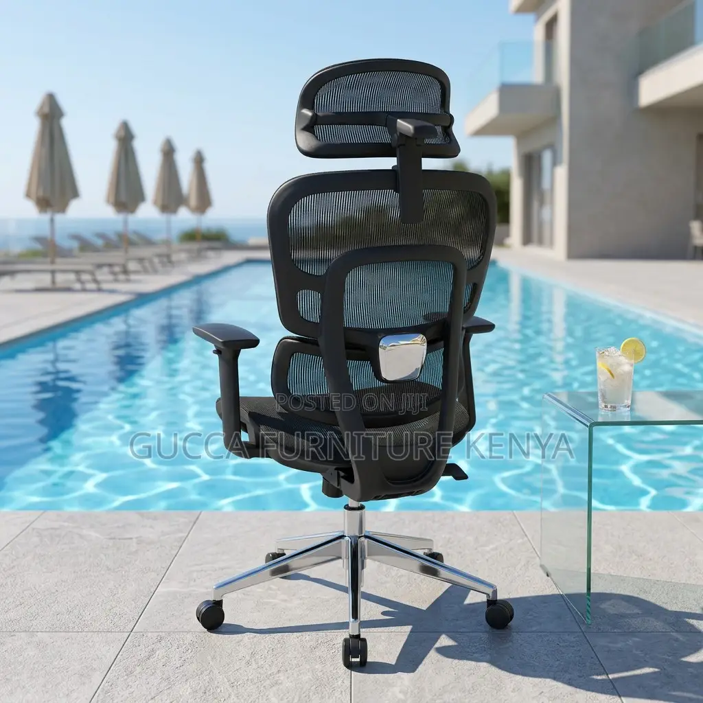 Orthopedic Mesh Seat With Footrest
