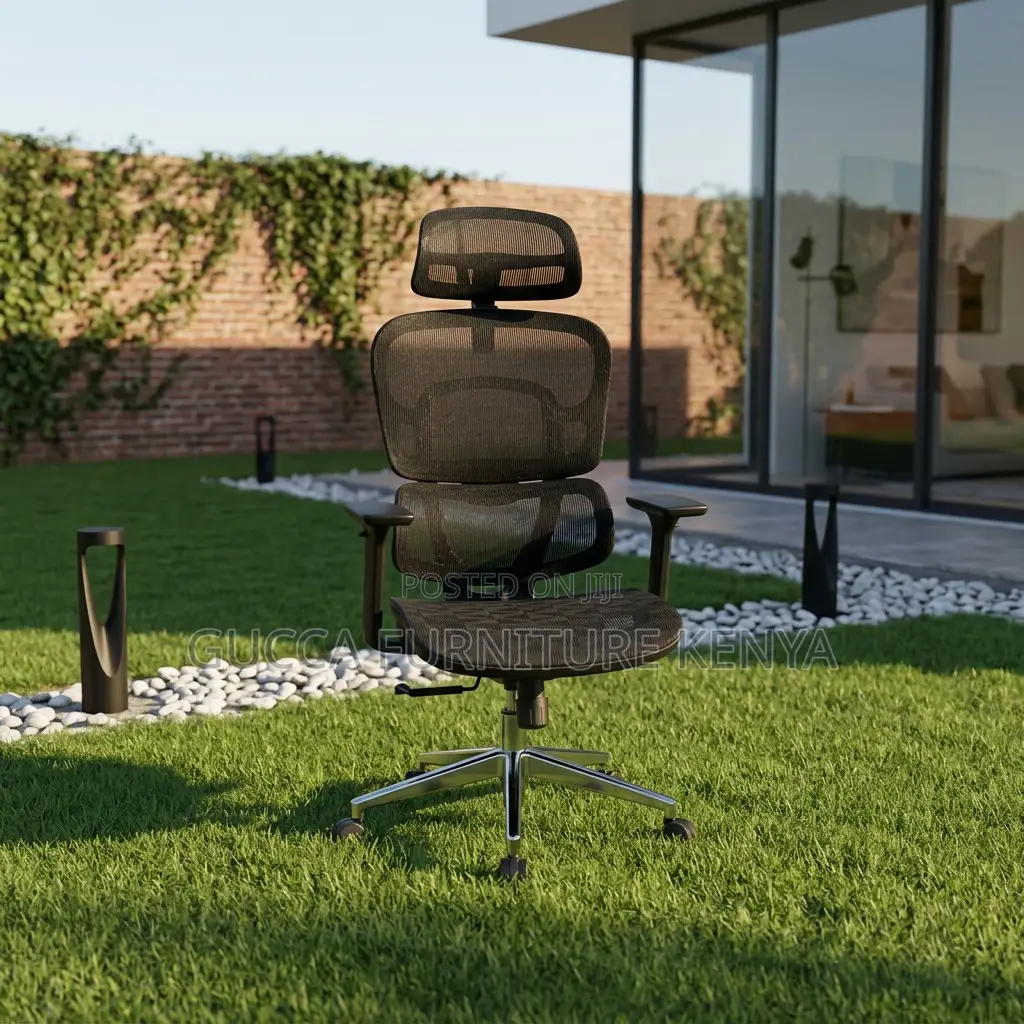 Orthopedic Mesh Seat With Footrest