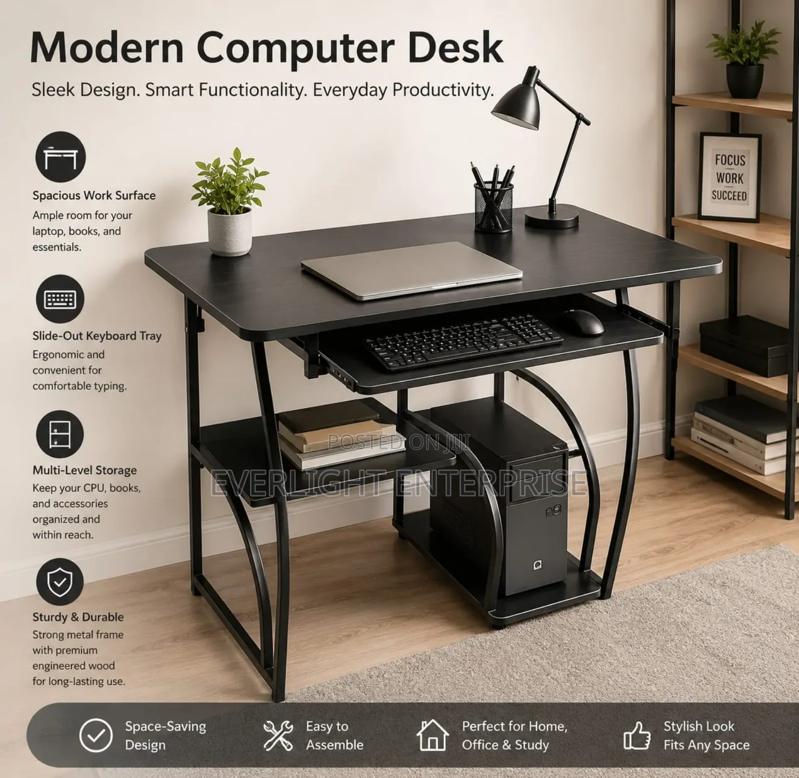 *Modern Computer Desk