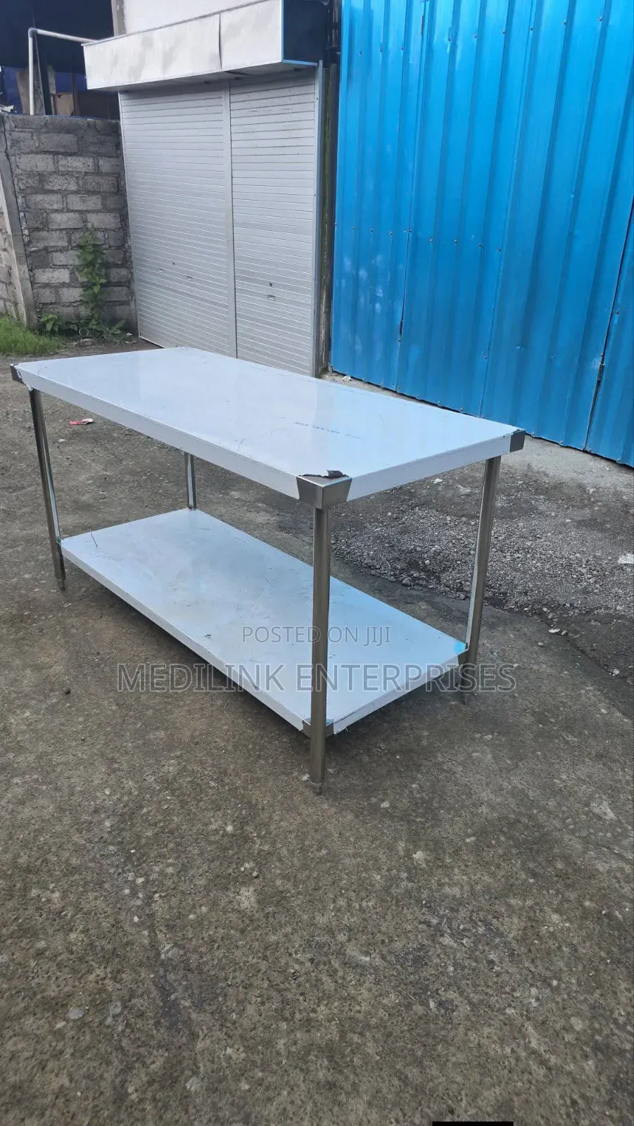 Ss 304 Stainless Steel Commercial Kitchen Table