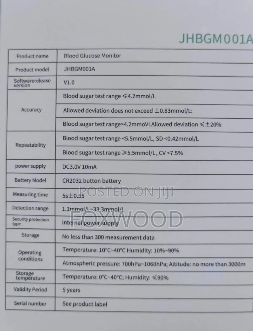 Blood Glucose Monitor Kit