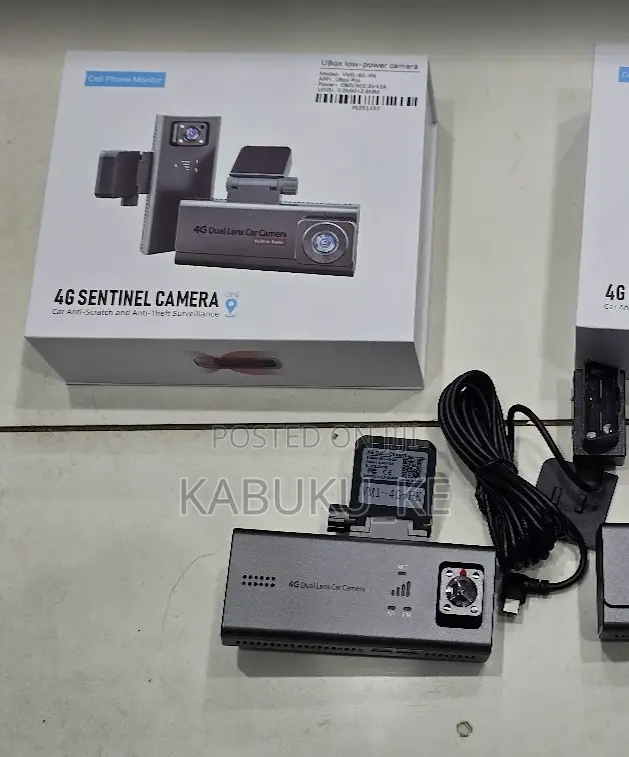 Car Sentinel 4g Dash Camera With Dual Lens Interior Monitoring